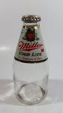 Vintage Miller High Life Beer "The Champagne of Beers" 7 Fl. oz Clear Glass Bottle with Cap