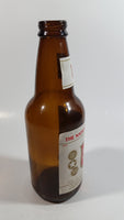 Vintage Lone Star Beer "The National Beer of Texas" 12 Fl. o. Brown Amber Glass Bottle with Paper Labels