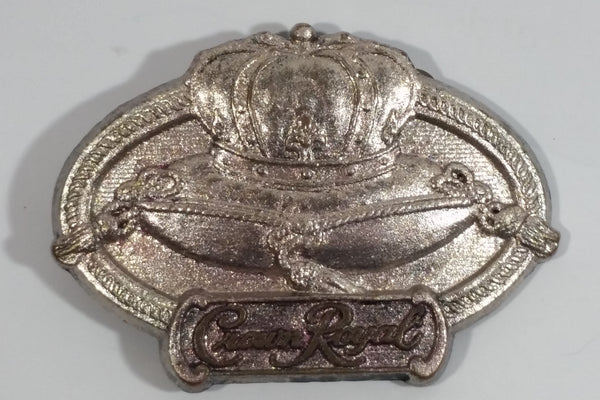 Crown Royal De Luxe Canadian Whisky Metal Belt Buckle