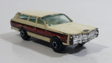 Yatming Ford Station Wagon No. 1015 Light Cream Wood Paneling Die Cast Toy Car Vehicle