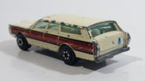 Yatming Ford Station Wagon No. 1015 Light Cream Wood Paneling Die Cast Toy Car Vehicle