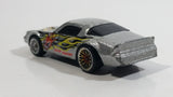 2000 Hot Wheels Mad Maniax Camaro Z28 Silver Die Cast Toy Muscle Car Vehicle