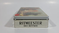 Vintage Ritmeester 50 Cigars No. 777 Made in Holland Vente En France Tin Metal Litho Container