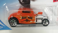 2018 Hot Wheels HW Flames '32 Ford Orange Die Cast Toy Car Vehicle - New in Package Sealed