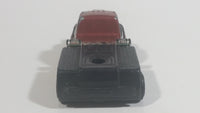 2000 Hot Wheels Pavement Pounders Semi Truck Dark Red Maroon Die Cast Toy Rig Tractor Vehicle 89049 89850