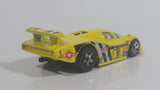 1998 Hot Wheels Flyin' Aces Sol-Aire CX-4 Yellow Die Cast Toy Car Vehicle Opening Rear Hood