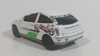 2003 Matchbox Hero City School Time Ford Focus White Die Cast Toy Car Vehicle