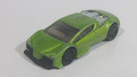 2012 Hot Wheels Auto Motion Speedway Zotic Metallic Light Green Die Cast Toy Car Vehicle