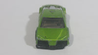 2012 Hot Wheels Auto Motion Speedway Zotic Metallic Light Green Die Cast Toy Car Vehicle