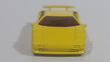 1994 Hot Wheels Lamborghini Diablo Yellow Die Cast Toy Exotic Sports Car Vehicle