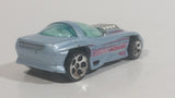 1999 Hot Wheels Classic Games Silhouette II Light Metallic Grey Blue Die Cast Toy Car Vehicle