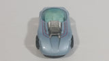 1999 Hot Wheels Classic Games Silhouette II Light Metallic Grey Blue Die Cast Toy Car Vehicle