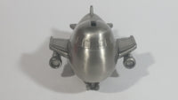 Stubby Kids Style Airplane Jet Liner Metal Coin Bank