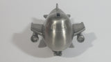 Stubby Kids Style Airplane Jet Liner Metal Coin Bank