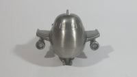 Stubby Kids Style Airplane Jet Liner Metal Coin Bank