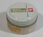 Vintage Tana Boot Shoe Polish Protector Cream 35g Round Glass Jar Metal Lid Some Product Inside Montreal Quebec