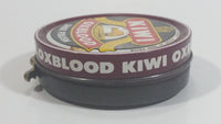 Vintage Kiwi Oxblood Boot Shoe Polish Small Round Tin Some Dry Product Inside Made in Canada (Hamilton)