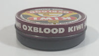 Vintage Kiwi Oxblood Boot Shoe Polish Small Round Tin Some Dry Product Inside Made in Canada (Hamilton)