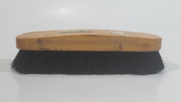 Vintage Black Bristle Wooden Shoe Boot Polish Brush