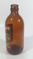 Vintage Molson Old Style Pilsner Beer 12 Fl oz Stubby Brown Amber Glass Beer Bottle with Paper Label