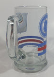 1991 NHL Ice Hockey New York Rangers Sports Team 5 1/2" Tall Glass Beer Mug Sports Collectible