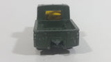 Vintage Corgi Whizzwheels Land Rover Truck Army Green Die Cast Toy Car Vehicle Made in Gt. Britain