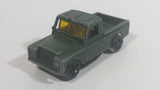 Vintage Corgi Whizzwheels Land Rover Truck Army Green Die Cast Toy Car Vehicle Made in Gt. Britain