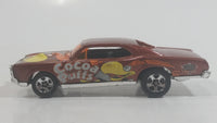 2004 Hot Wheels Cereal Crunchers Cocoa Puffs '67 Pontiac GTO Brown Die Cast Toy Muscle Car Vehicle