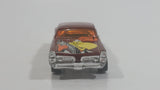 2004 Hot Wheels Cereal Crunchers Cocoa Puffs '67 Pontiac GTO Brown Die Cast Toy Muscle Car Vehicle