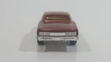 2004 Hot Wheels Cereal Crunchers Cocoa Puffs '67 Pontiac GTO Brown Die Cast Toy Muscle Car Vehicle