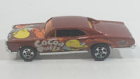 2004 Hot Wheels Cereal Crunchers Cocoa Puffs '67 Pontiac GTO Brown Die Cast Toy Muscle Car Vehicle