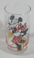 Disney Mickey Mouse and Minnie Mouse 6" Tall Glass Cup