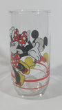 Disney Mickey Mouse and Minnie Mouse 6" Tall Glass Cup