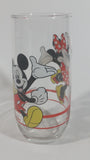 Disney Mickey Mouse and Minnie Mouse 6" Tall Glass Cup