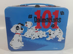 Disney Store 101 Dalmatians Animated Movie Film Dog Characters Blue and Red Metal Lunch Box