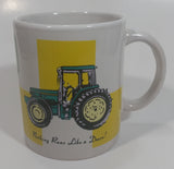 Gibson John Deere Tractors "Nothing Runs Like a Deere!" Ceramic Coffee Mug Farming Collectible