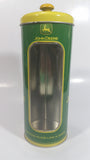 The Tin Box Company John Deere Tractors "Nothing Runs Like a Deere!" Tin Metal Straw Holder Container Farming Collectible