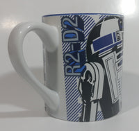 LucasFilm Star Wars R2D2 Robot Blue and White 414mL Ceramic Coffee Mug