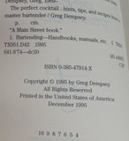 The Perfect Cocktail Paperback Book by Greg Dempsey