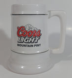 Coors Light Beer Mountain Pint 6" Tall Stein Mug Breweriana Collectible Drinkware