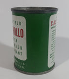 Vintage Wakefield Castrollo Upper Cylinder Lubricant 4 oz Tin Metal Coin Bank