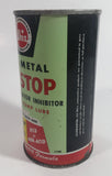 Vintage Whiz Hollingshead All Metal Rustop Liquid Radiator Inhibitor Water Pump Lube 12 1/8 Fl oz. Imp. Tin Metal Can Never Opened Still Full