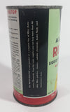Vintage Whiz Hollingshead All Metal Rustop Liquid Radiator Inhibitor Water Pump Lube 12 1/8 Fl oz. Imp. Tin Metal Can Never Opened Still Full