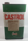 Vintage Castrol Girling Brake & Clutch Fluid Crimson 1 Imperial Gallon Tin Metal Can Never Opened Still Full