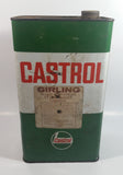 Vintage Castrol Girling Brake & Clutch Fluid Crimson 1 Imperial Gallon Tin Metal Can Never Opened Still Full