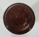 Vintage Carling's Pilsner Lager Beer Amber Brown Glass Bottle Vancouver B.C.