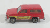 Vintage Kidco 1978 Ford Bronco Red Die Cast Toy Car Vehicle Made in Hong Kong