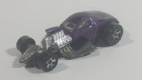 2003 Hot Wheels First Editions 1/4 Mile Coupe Metalflake Purple Die Cast Toy Car Vehicle