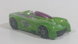 2002 Hot Wheels Spectraflame II Monoposto Light Green Die Cast Toy Car Vehicle