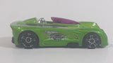 2002 Hot Wheels Spectraflame II Monoposto Light Green Die Cast Toy Car Vehicle